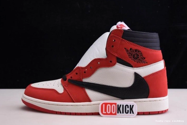 Husky OG JORDAN RETRO - 100(RED) HIGH SCOTT TRAVIS CD4487 1 X AIR 0821